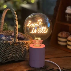 MITB glödlampa LED 17 cm Love Is All bärnsten