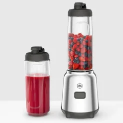 Mix & Move blender med två behållare 0,6 L 300W stål