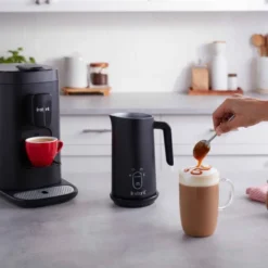 Mjölkskummare Plus 4-i-1 300 ml svart