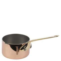 M'minis kastrull med hällpip 5 cl 5 cm koppar/mässing