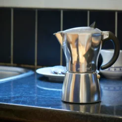 Mokabryggare 6 koppar aluminium