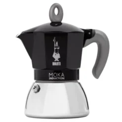 Mokka induction Mokabryggare 6 koppar Svart