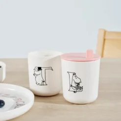 Moomin ABC Dricklock till Mugg Salmon