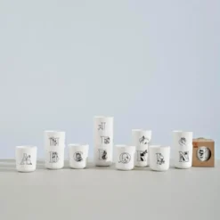 Moomin ABC Mugg 20 cl A Vit