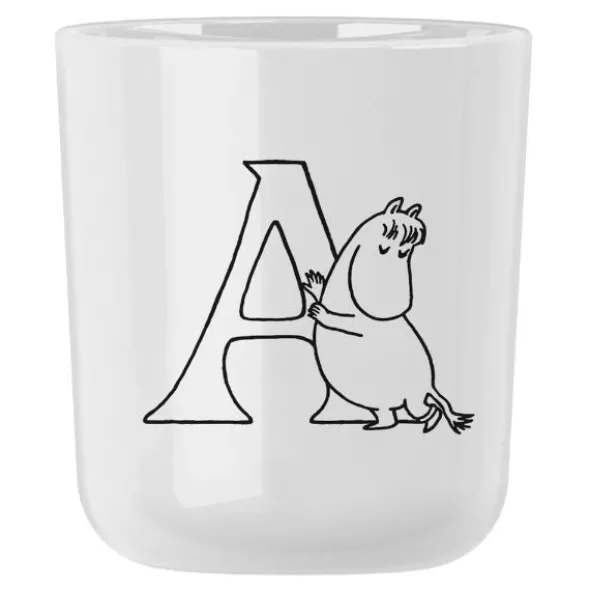 Moomin ABC Mugg 20 cl A Vit