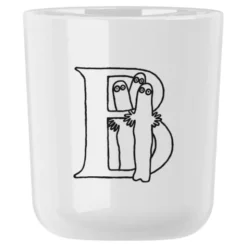 Moomin ABC Mugg 20 cl B Vit