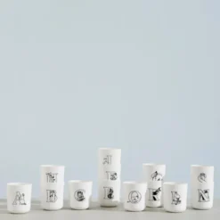 Moomin ABC Mugg 20 cl D Vit