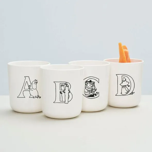 Moomin ABC Mugg 20 cl D Vit
