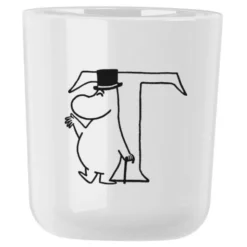 Moomin ABC Mugg 20 cl T Vit