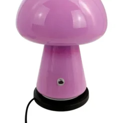Morkel portabel bordslampa 21 cm lila