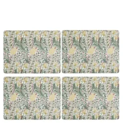 Morris & Co Bordstablett 30x40 cm 4-pack Daffodil