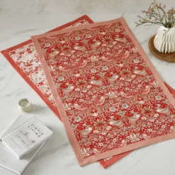 Morris & Co kökshandduk Strawberry Thief 2-pack 45x74 cm