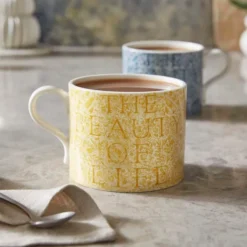 Morris & Co mugg 34 cl 2-pack the beauty of life