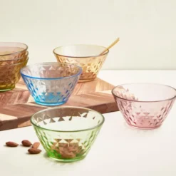 Mosaic Skålar 12 cm 4-pack Flerfärgad