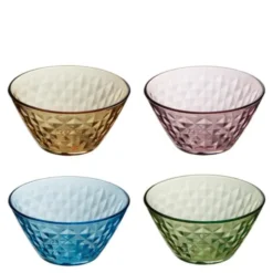 Mosaic Skålar 12 cm 4-pack Flerfärgad