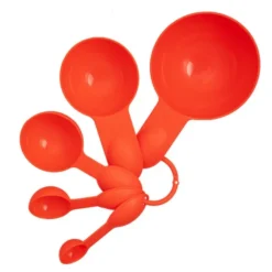 Måttskedar 5-pack Orange