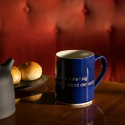 Mugg Blå - Man har ju alla åldrar inne i sig… 35 cl Blå