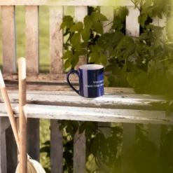 Mugg Blå - Man har ju alla åldrar inne i sig… 35 cl Blå