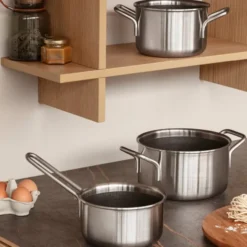 Multi grytset 3 delar mosaic keramisk non-stick
