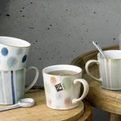 Multi Spot Painted Mugg Stor 40 cl Multi