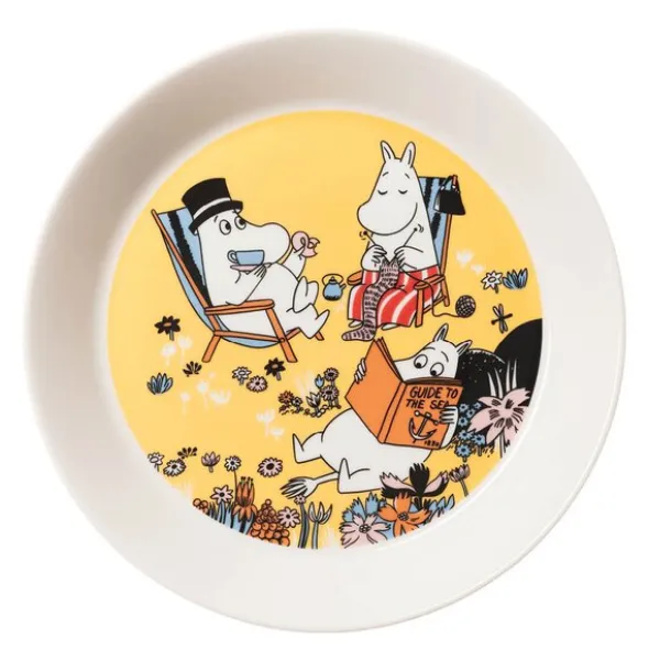 Mumin assiett 19 cm Familjemys
