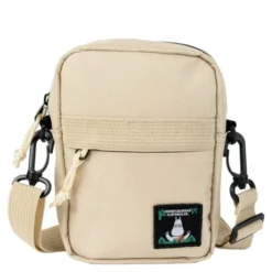 Mumin axelremsväska urban 14x20 cm Mumintrollet beige