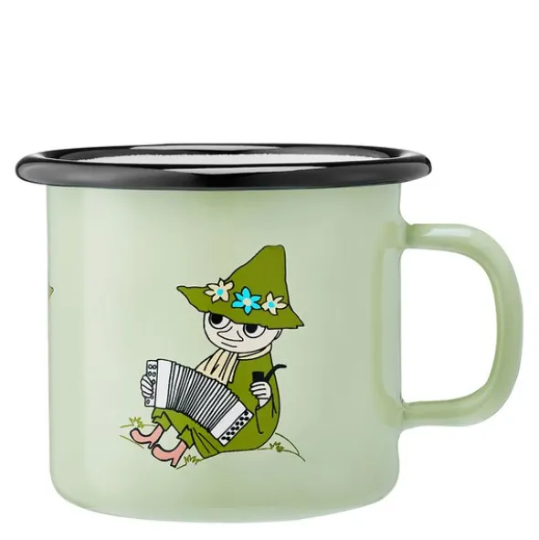 Mumin emaljmugg snusmumriken retro 25 cl