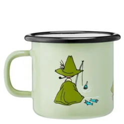 Mumin emaljmugg snusmumriken retro 25 cl