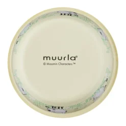 Mumin emaljskål 30 cl äng ljusgul