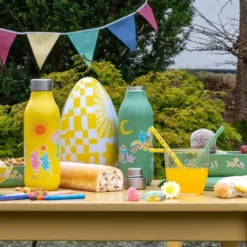 Mumin Fest sugrör i glas 6-pack grön