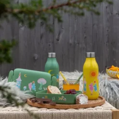 Mumin Fest sugrör i glas 6-pack gul