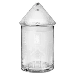 Mumin glasburk Muminhuset 18,5 cm