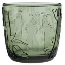 Mumin Glas 28 cl 2-pack Tallgrön