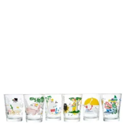 Mumin Glas 22 cl Tillsammans