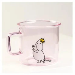 Mumin Glasmugg Snorkfröken 35 cl Rosa