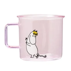 Mumin Glasmugg Snorkfröken 35 cl Rosa