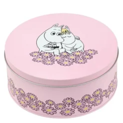 Mumin kakburk 15x15 cm Sammen rosa