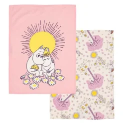 Mumin kökshandduk 50x70 cm 2-pack Förälskade