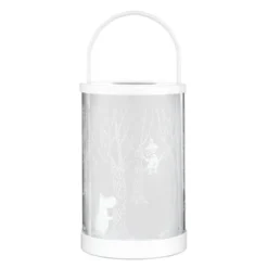 Mumin lykta glas/metall 26 cm I skogen