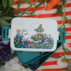 Mumin matlåda Äng grön
