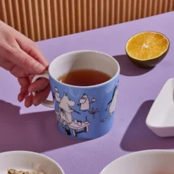 Muminmugg Blå 40 cl