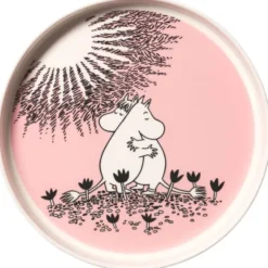 Mumin pajform 28 cm Kärlek rosa 30 år
