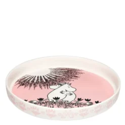 Mumin pajform 28 cm Kärlek rosa 30 år
