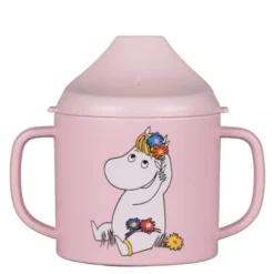Mumin pipmugg 18 cl Äng rosa