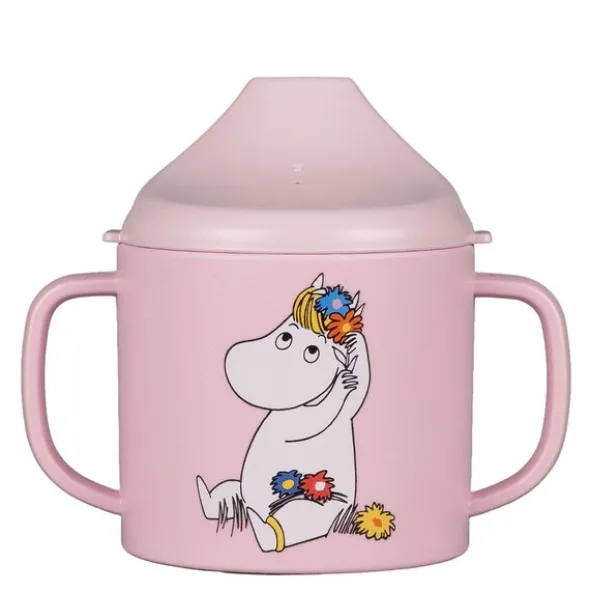 Mumin pipmugg 18 cl Äng rosa