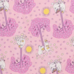 Mumin påslakanset 150x210 cm Förälskade