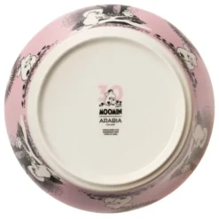 Mumin serveringsskål 23 cm Kärlek rosa 30 år