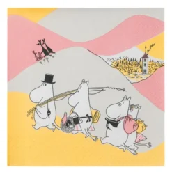 Mumin servett 33x33 cm 20-pack Familjemys