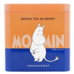 Mumin teburk grönt te blåbär 100 g