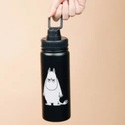 Mumin termoflaska 0,55 L Mumintrollet arg svart